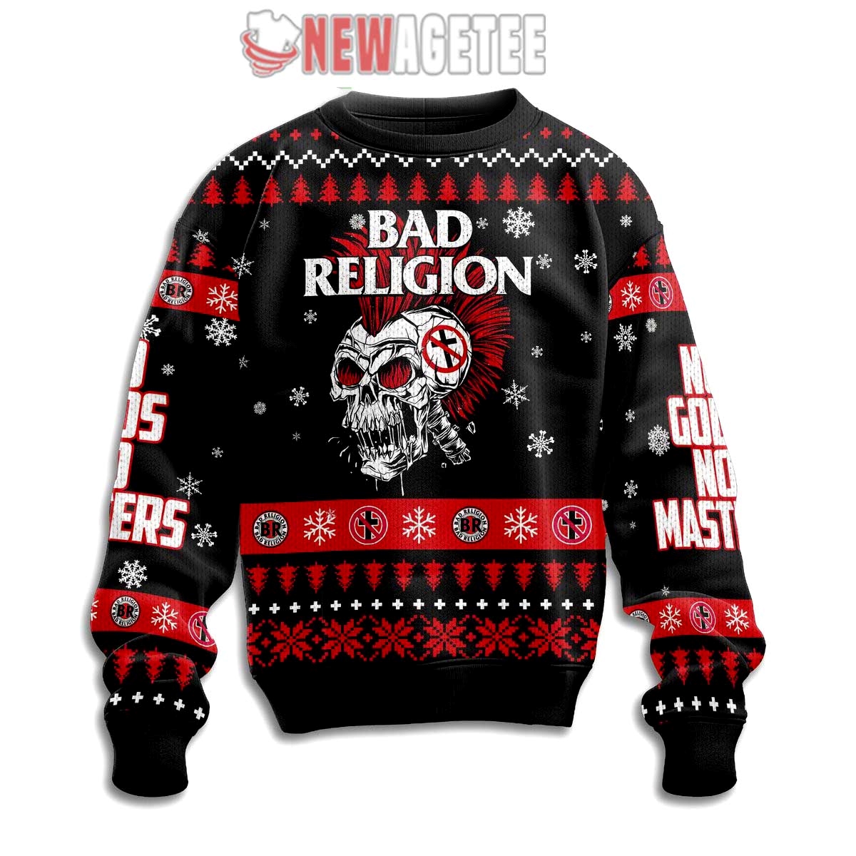 Alice In Chains Rock Band The Nona Tapes Ugly Christmas Sweater