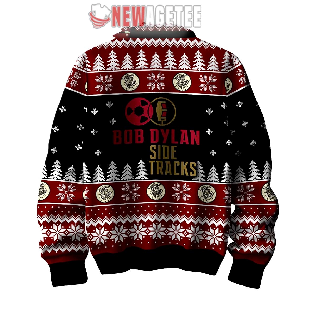 Bob Dylan May You Stay Forever Young Ugly Christmas Sweater