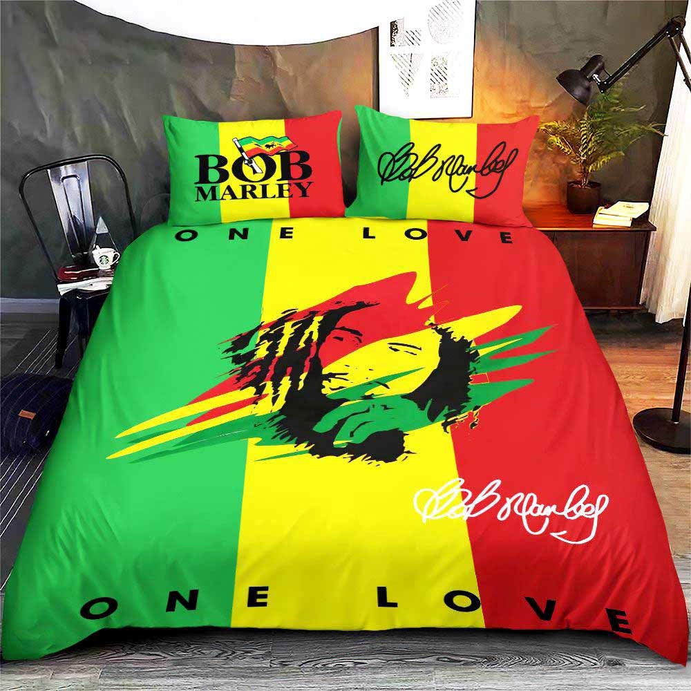 Bob Marley Bedding Set Gift For Christmas