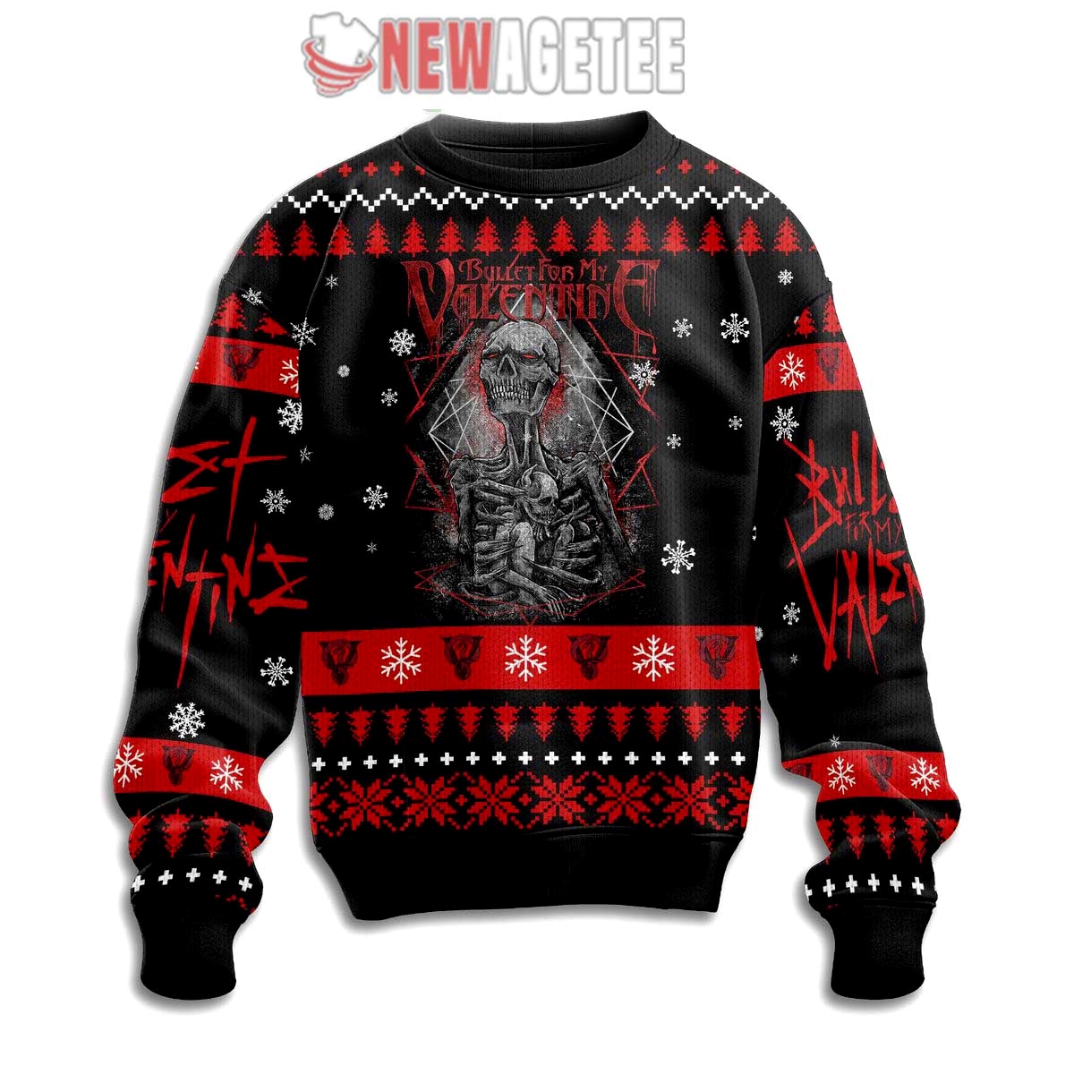 Bring Me The Horizon Logo Rock Band Ugly Christmas Sweater