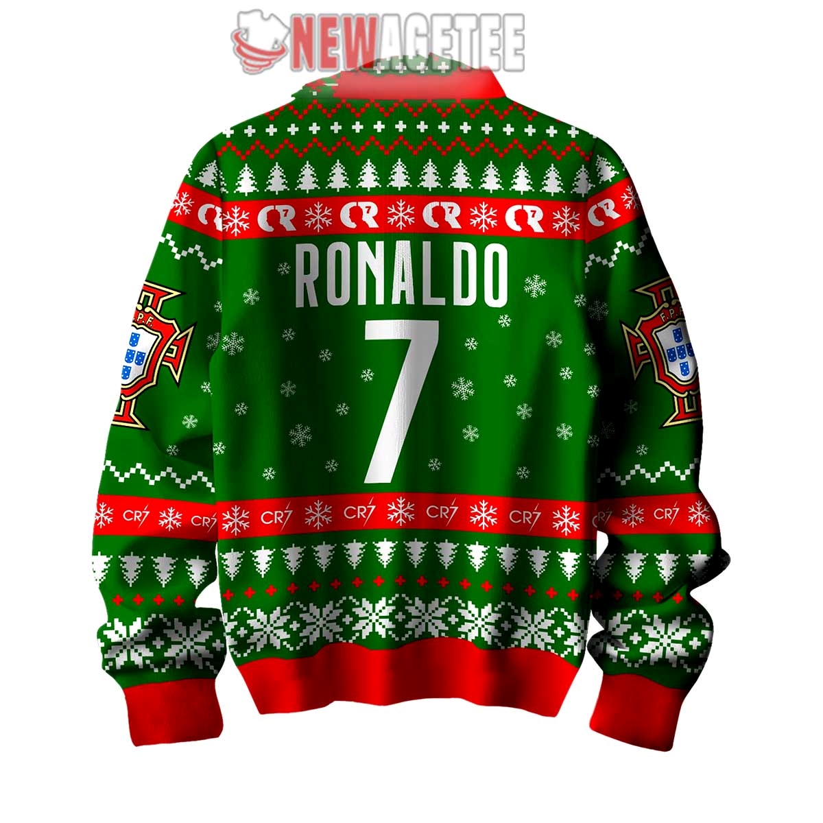 Cristiano Ronaldo All I Want For Christmas Is World Cup Ugly Christmas Sweater