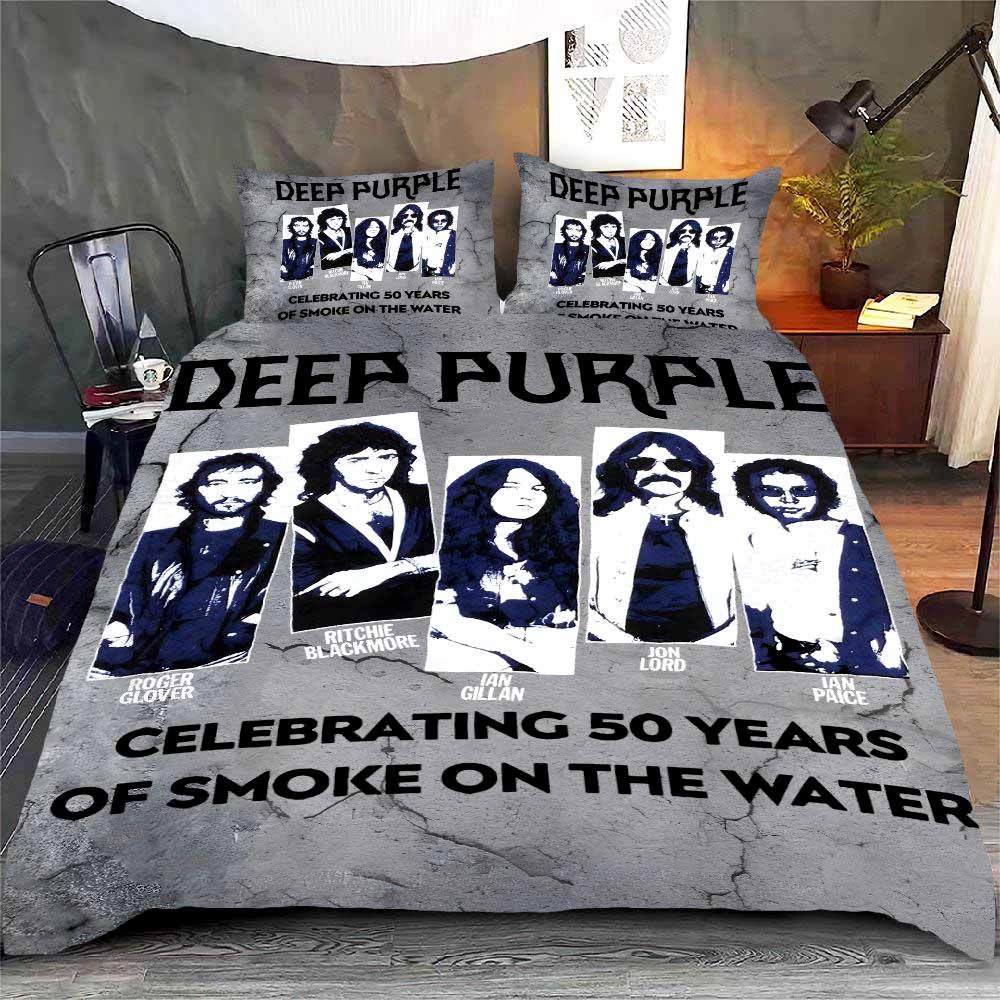 Bon Jovi Music Black Bedding Set