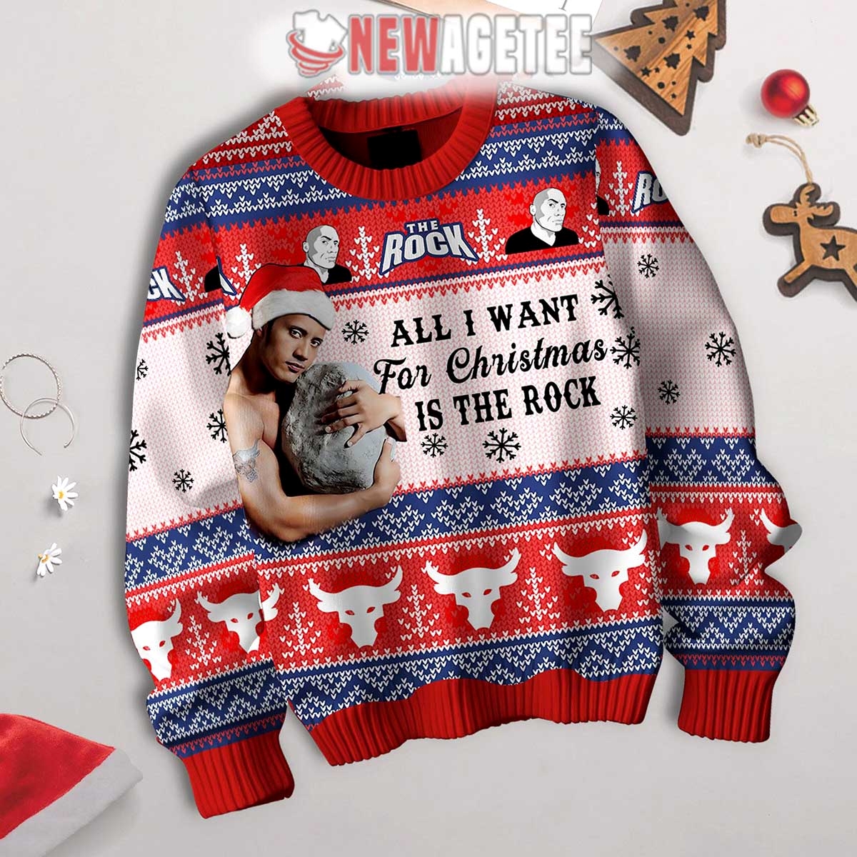 Eminem Rapper Nigga Is All I Want For Ugly Christmas Sweater