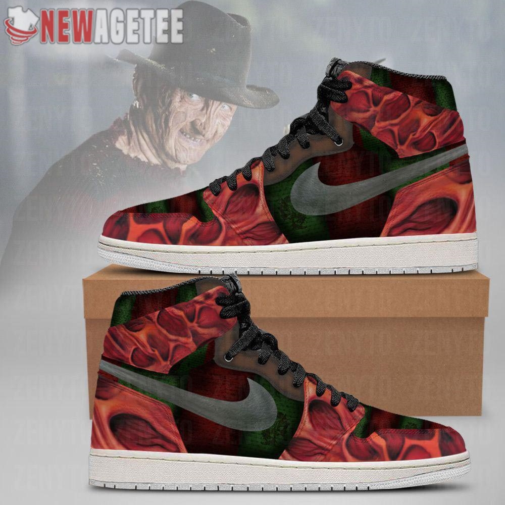 Freddy Krueger And Jason Voorhees Air Jordan 1 Sneaker