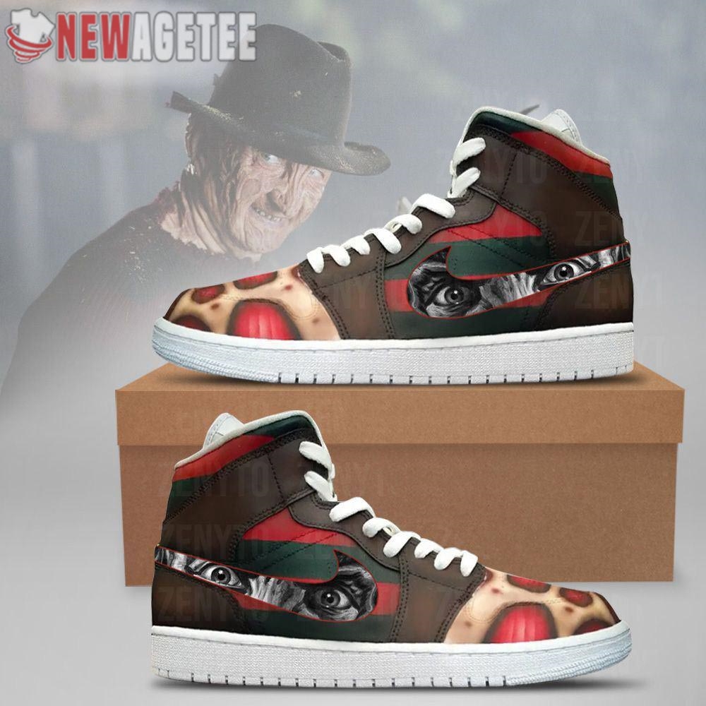 Freddy Krueger Costume Air Jordan 1 Sneaker