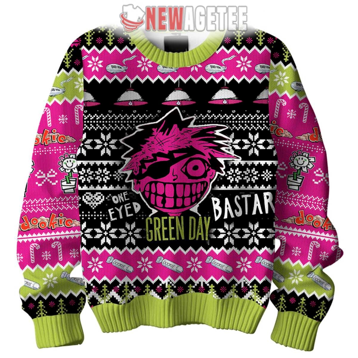 Greenday Not The Time Forgetting You Ugly Christmas Sweater