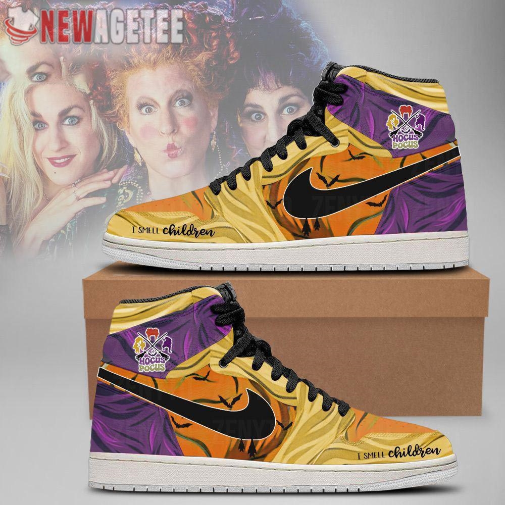 Hocus Pocus I Smell Children Air Jordan 1 Sneaker