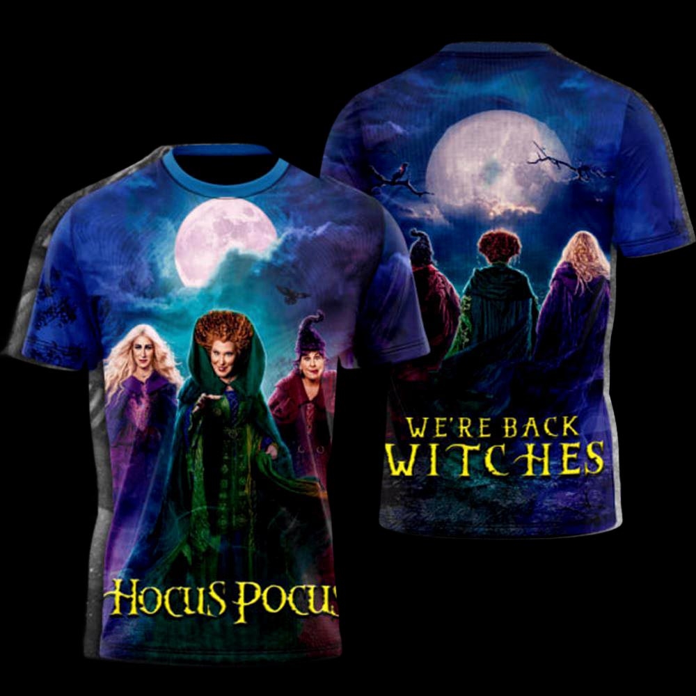 Hocus Pocus Halloween Movie 2024 Aop Shirt