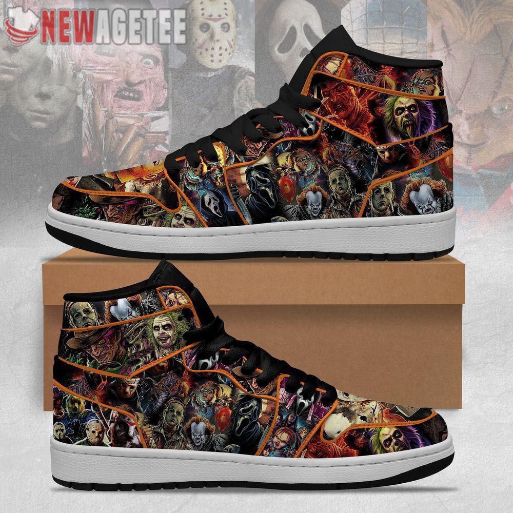 Horror Characters Air Jordan 1 Sneaker