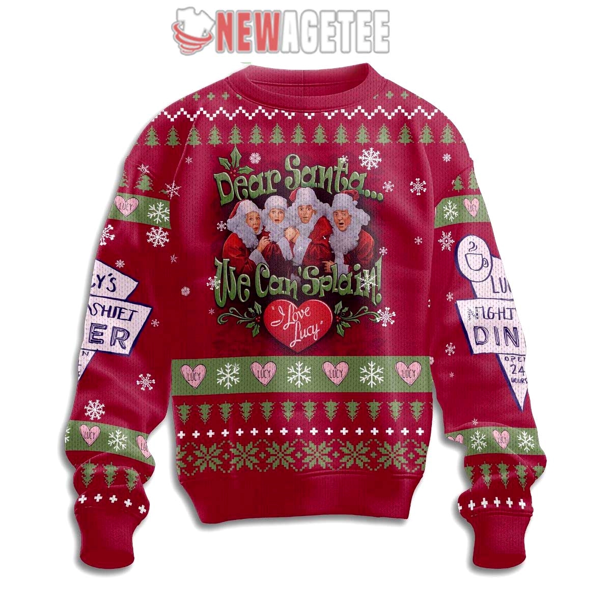 Heartstopper Love Them Well Ugly Christmas Sweater