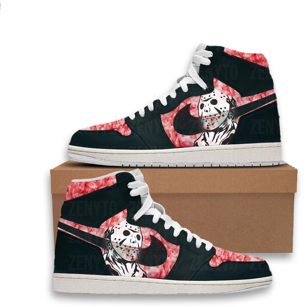 Jason Voorhees Air Jordan 1 Sneaker