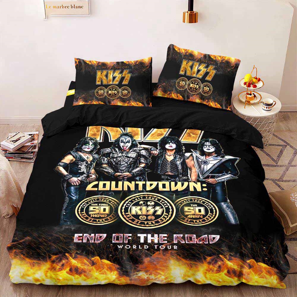 Kiss Band Bedding Set Gift For Christmas