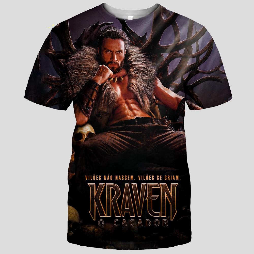 Kraven The Hunter Aaron Taylor – Johnson Aop T-shirt