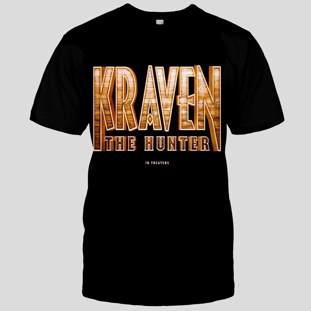 Kraven The Hunter Poster 2024 Aaron Taylor-johnson Aop T-shirt