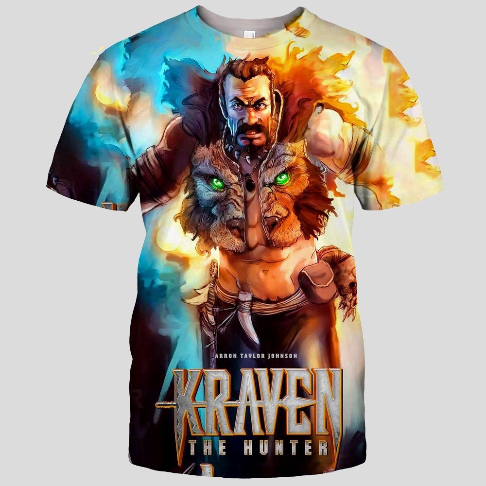 Kraven The Hunter Poster 2024 Aop T-shirt