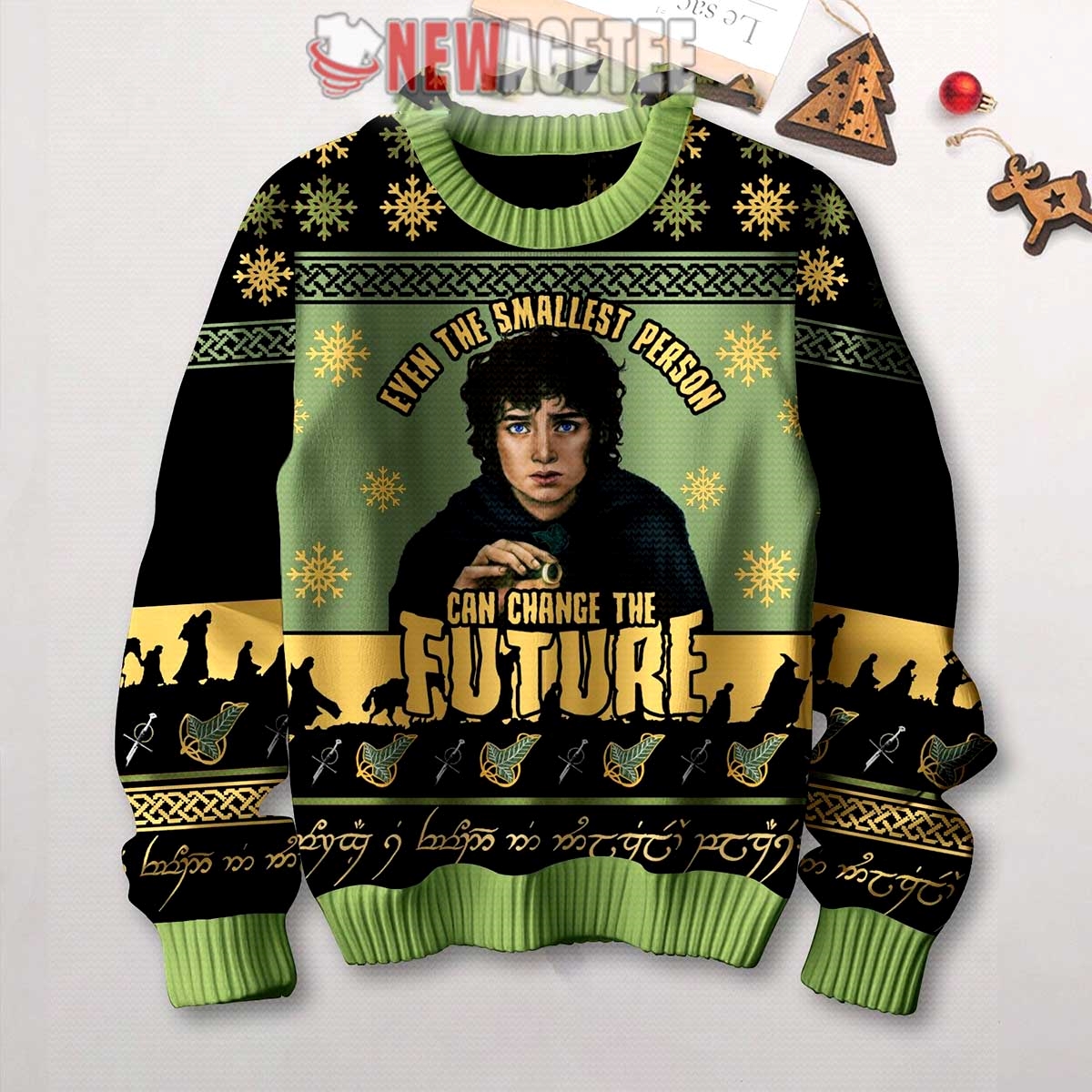 Lord Of The Rings The Hobbit Change The Future Ugly Christmas Sweater