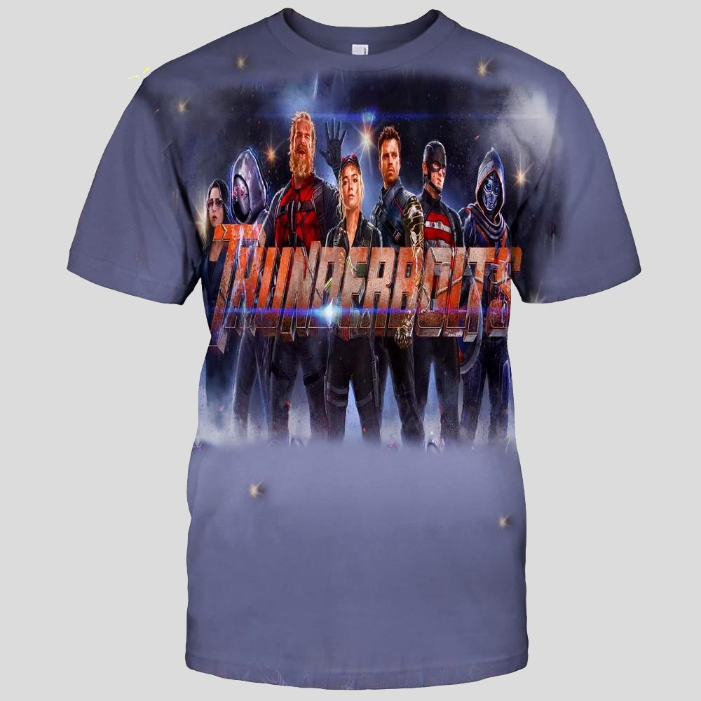 Marvels Thunderbolts Poster Aop T-shirt