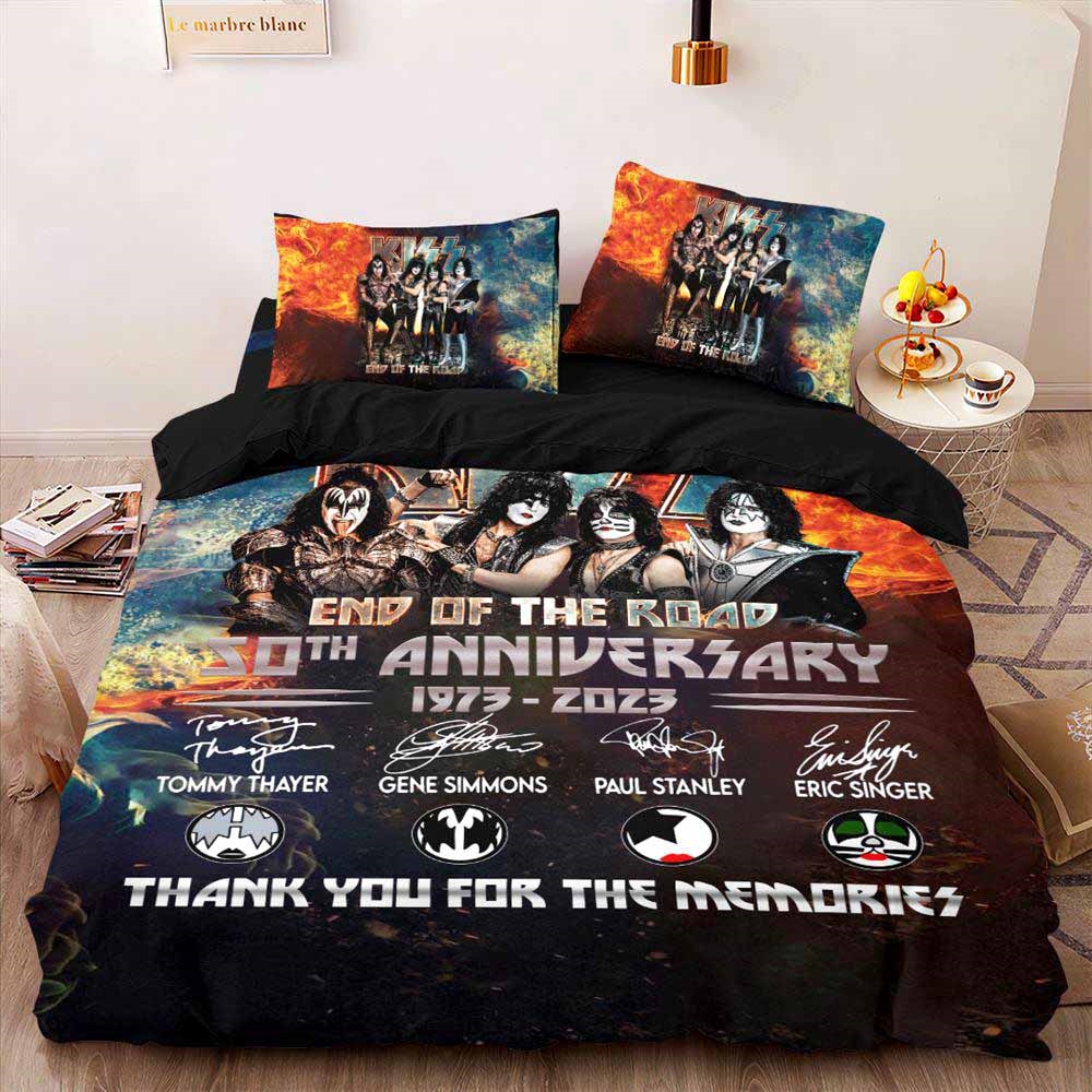 Let Rock Acdc Red Art Bedding Set