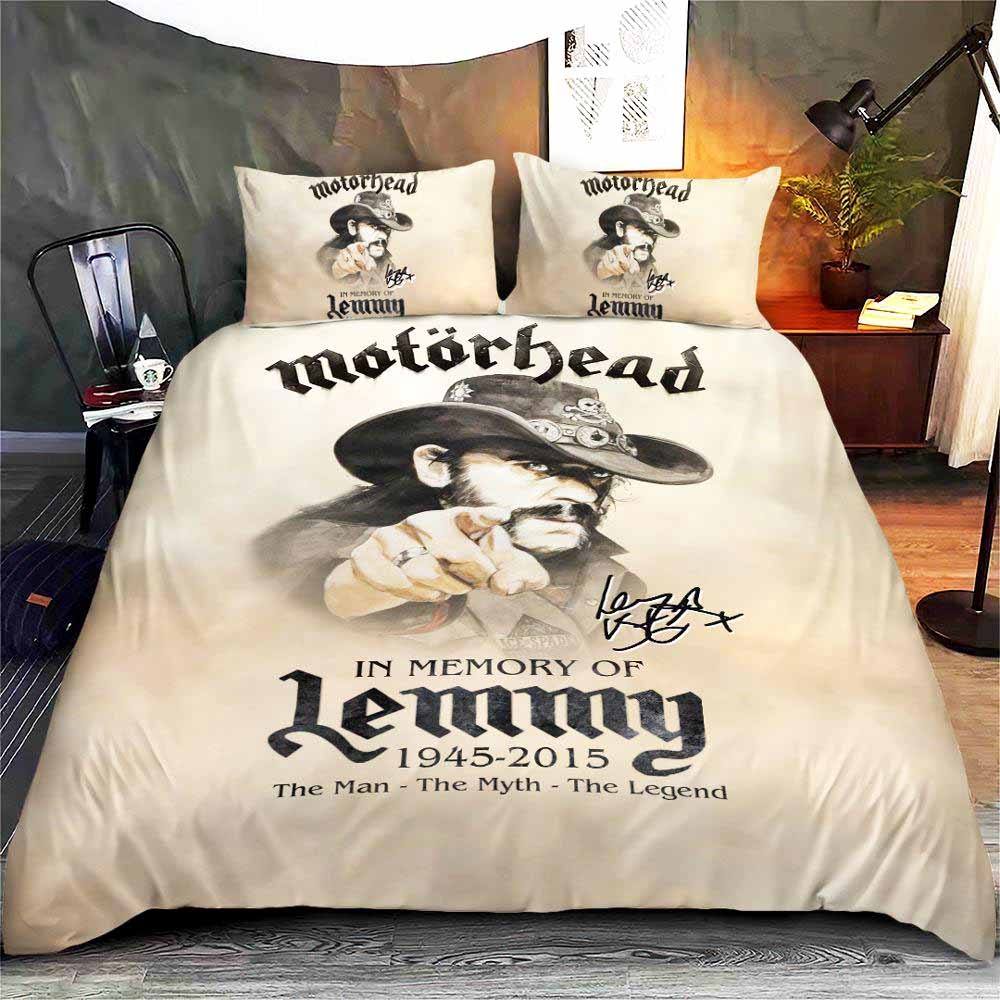 Motrhead Band X Lemmy Kilmister Bedding Set