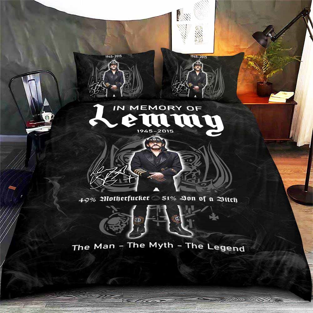 Motrhead Band X Lemmy Kilmister Bedding Set Gift For Christmas