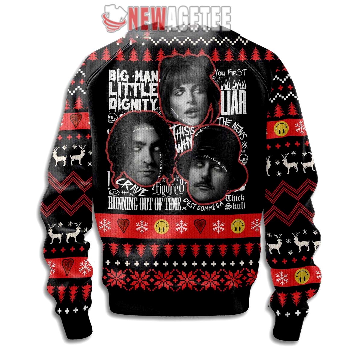 Ozzy Osbourne Want You To Be My Valentine Ugly Christmas Sweater