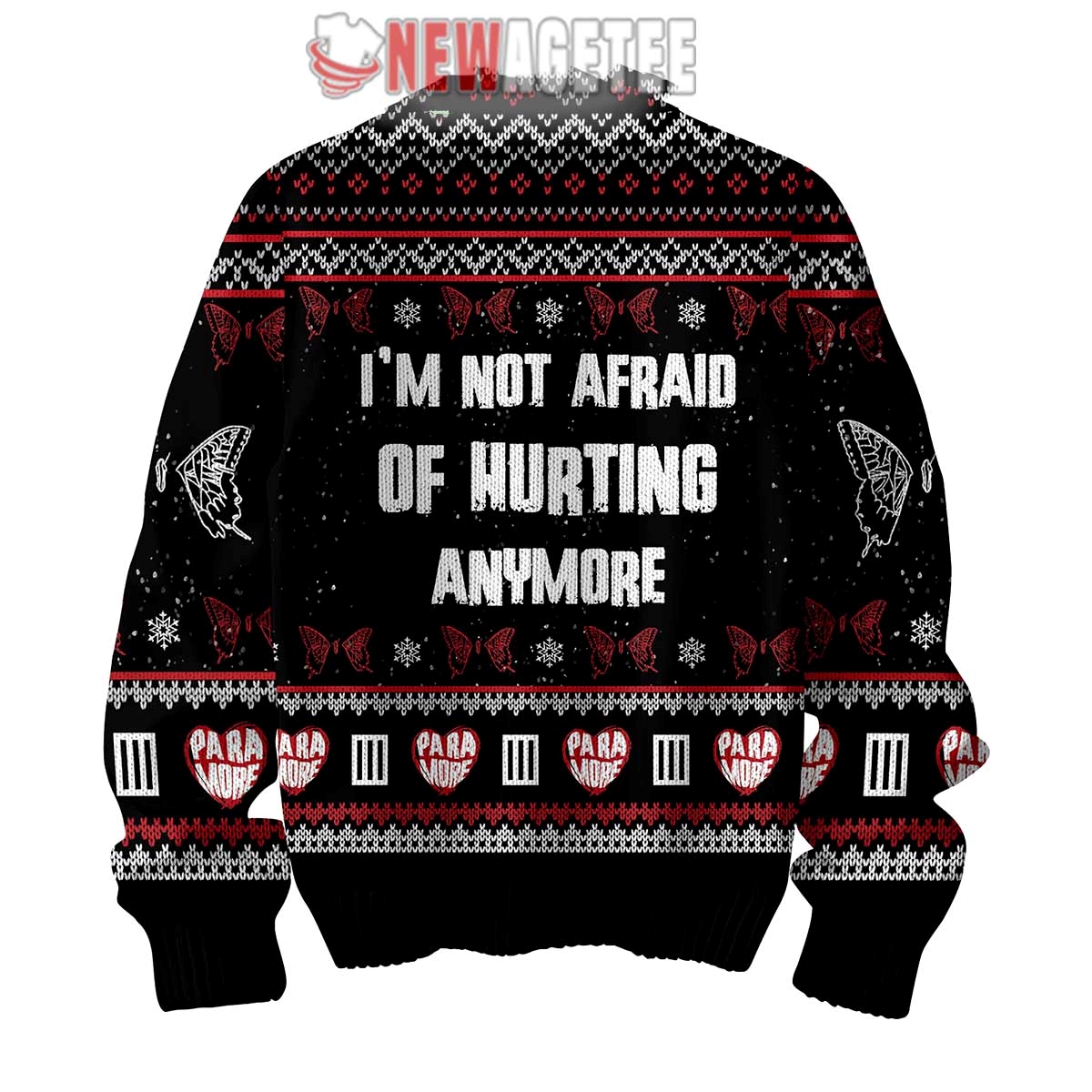 Paramore Dont Feel The Pain Ugly Christmas Sweater