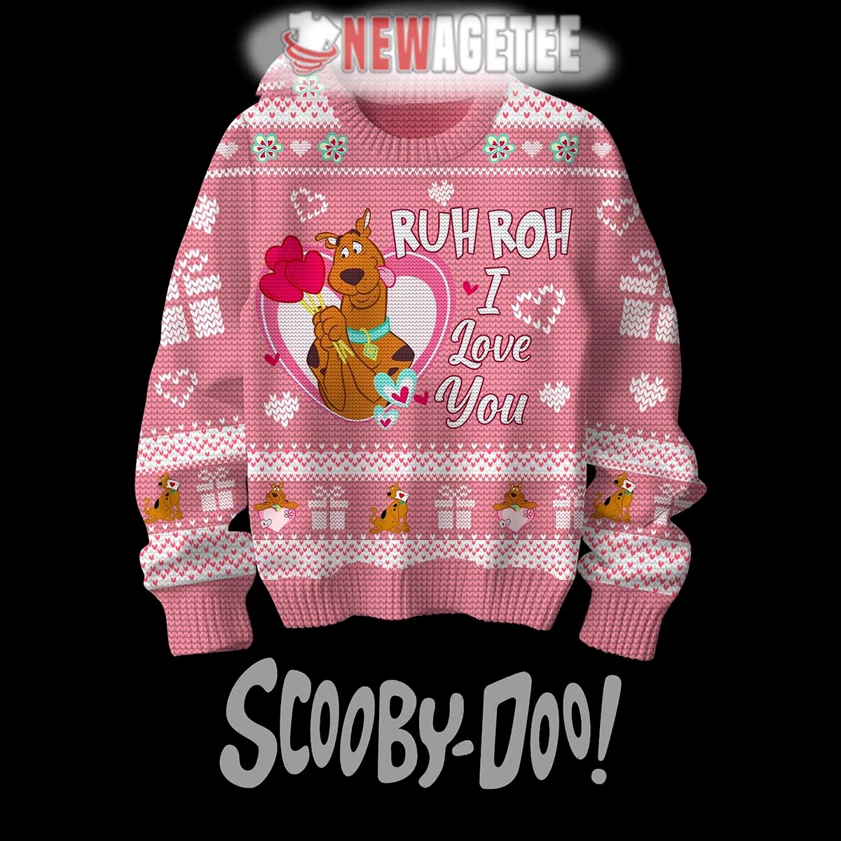 Snoopy My Valentine Ugly Christmas Sweater