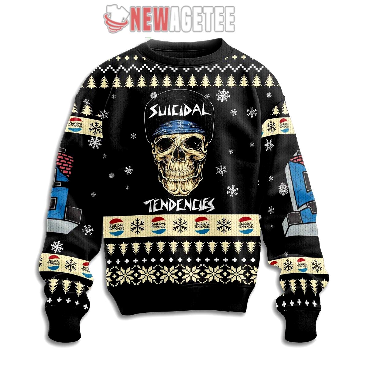 Suicidal Tendencies Band Ugly Christmas Sweater