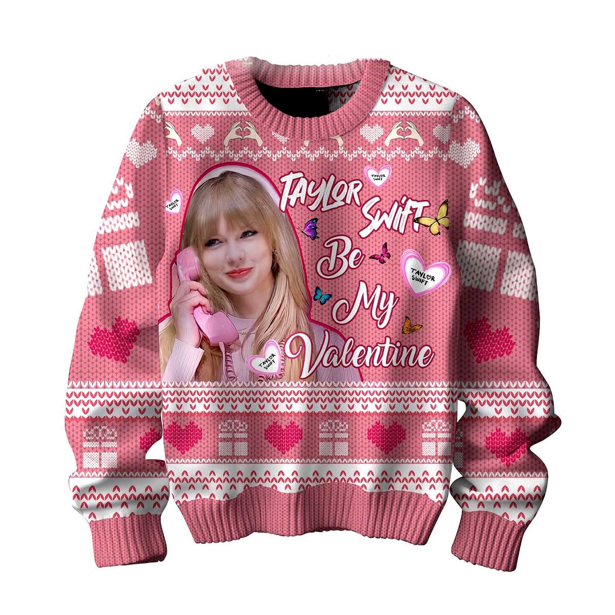 Taylor Swift My Love Valentines Day Ugly Christmas Sweater