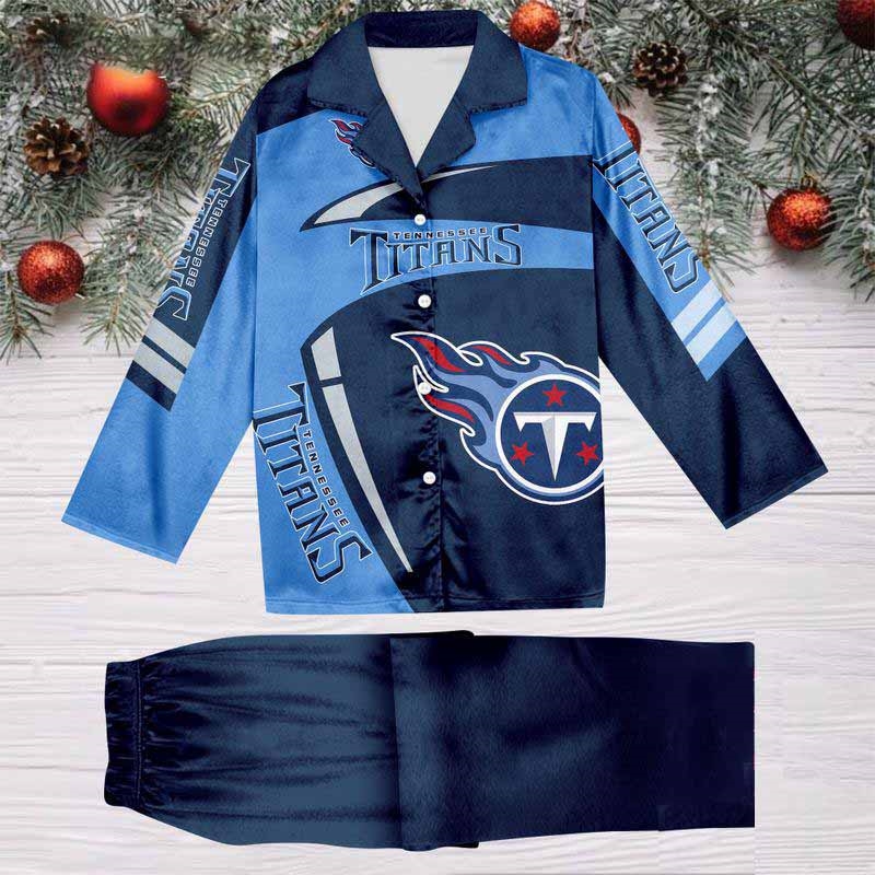 Washington Commanders Special Football Team Nfl Holiday Winter Satin Pajamas Set