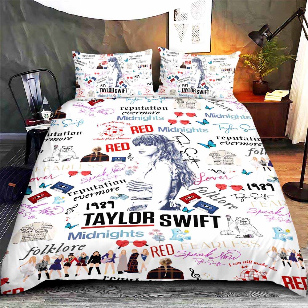 Taylor-swift Singer Digital Printing Bedding Set