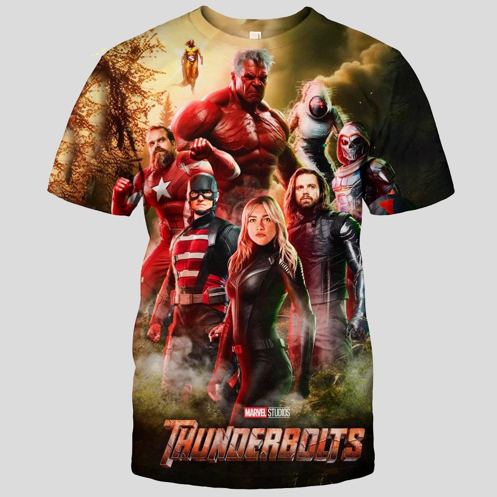 Thunderbolts 2025 Movie Aop T-shirt