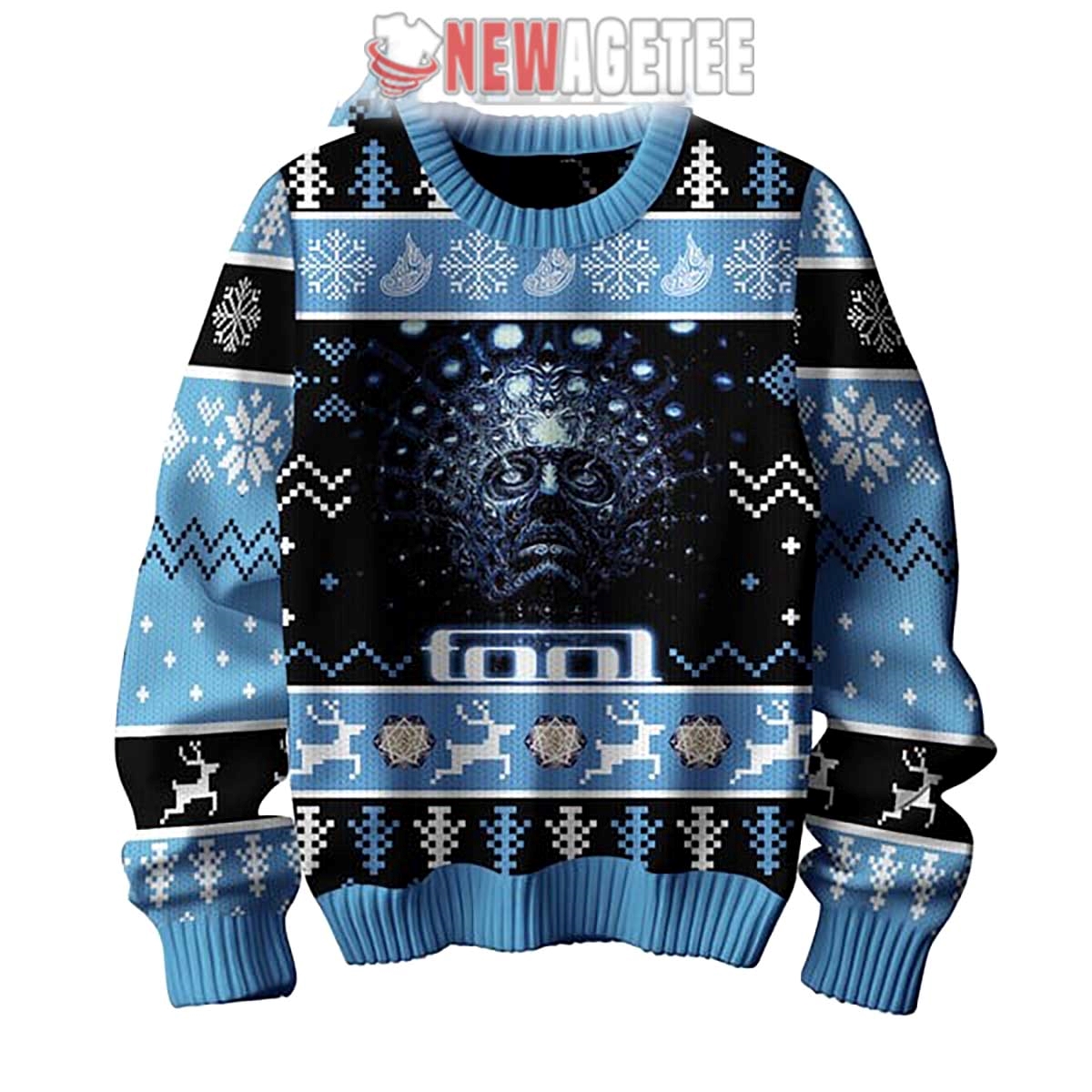 Tool Band Rock Happy Holiday Ugly Christmas Sweater