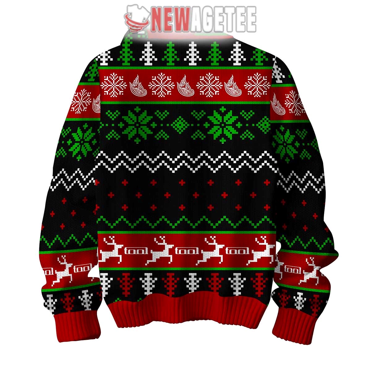 Tool Band Rock Happy Holiday Ugly Christmas Sweater