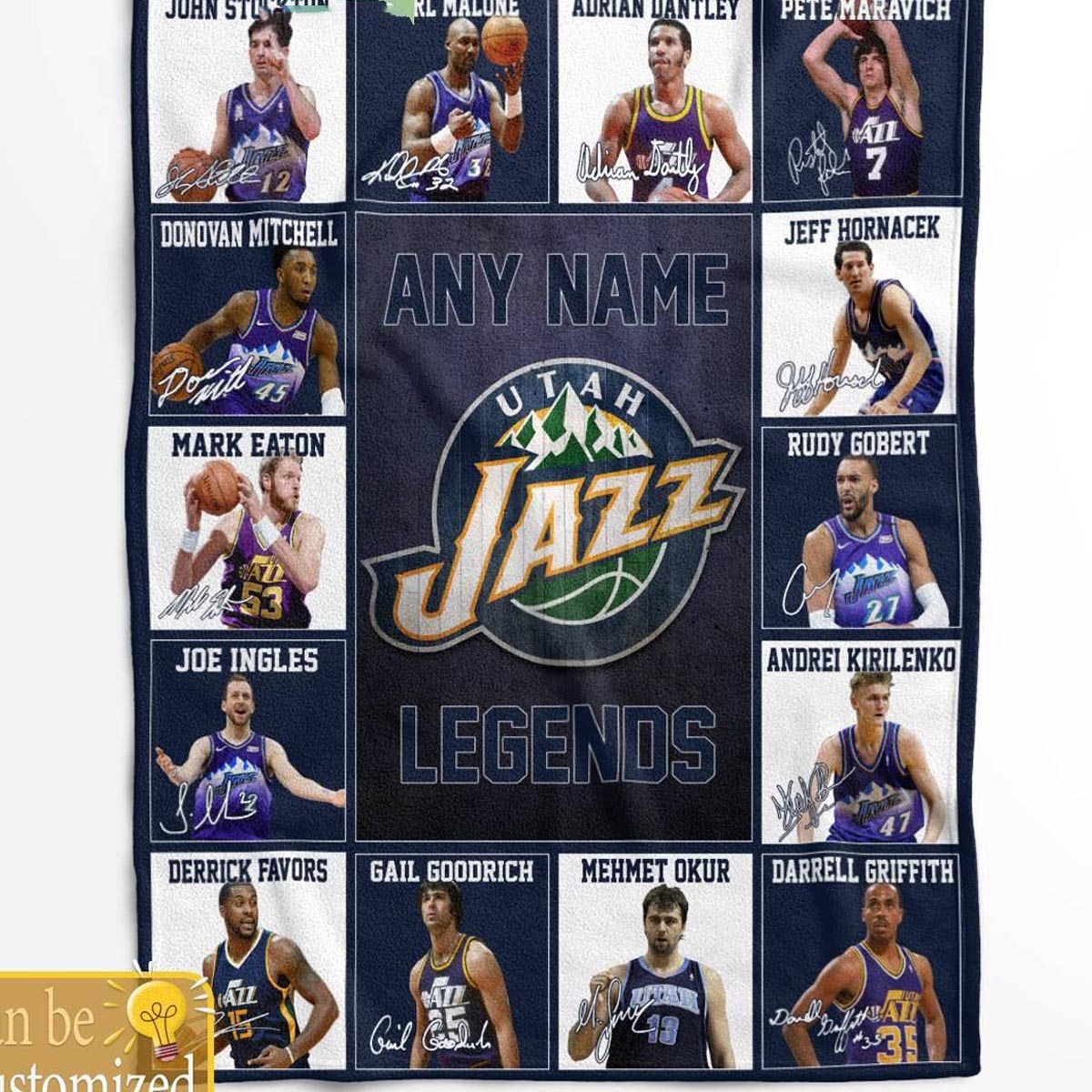 Toronto Raptors Legends 2024 Team Personalized Quilt Fleece Blanket