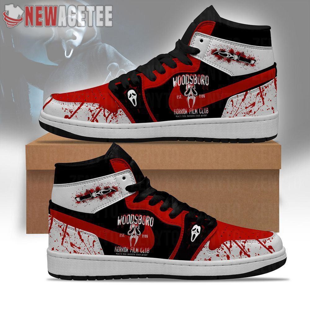 Woodsboro Horror Film Club Air Jordan 1 Sneaker