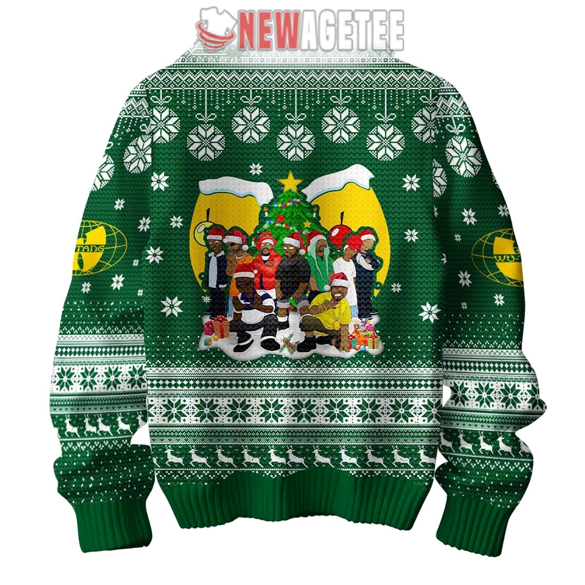 Wu-tang Clan Sleighin It Ugly Christmas Sweater