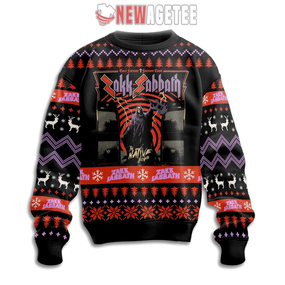 Wu-tang Clan Sleighin It Ugly Christmas Sweater