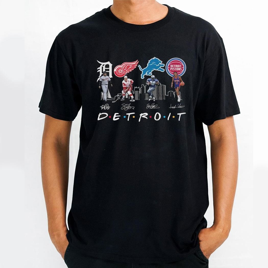 Detroit Tigers Matt Vierling Detroit Lions Jared Goff Red Wings Dylan Larkin Shirt