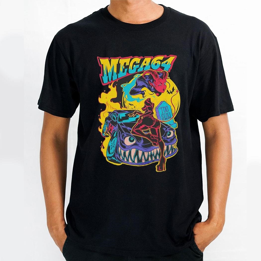 Mega64 Devil Car Shirt