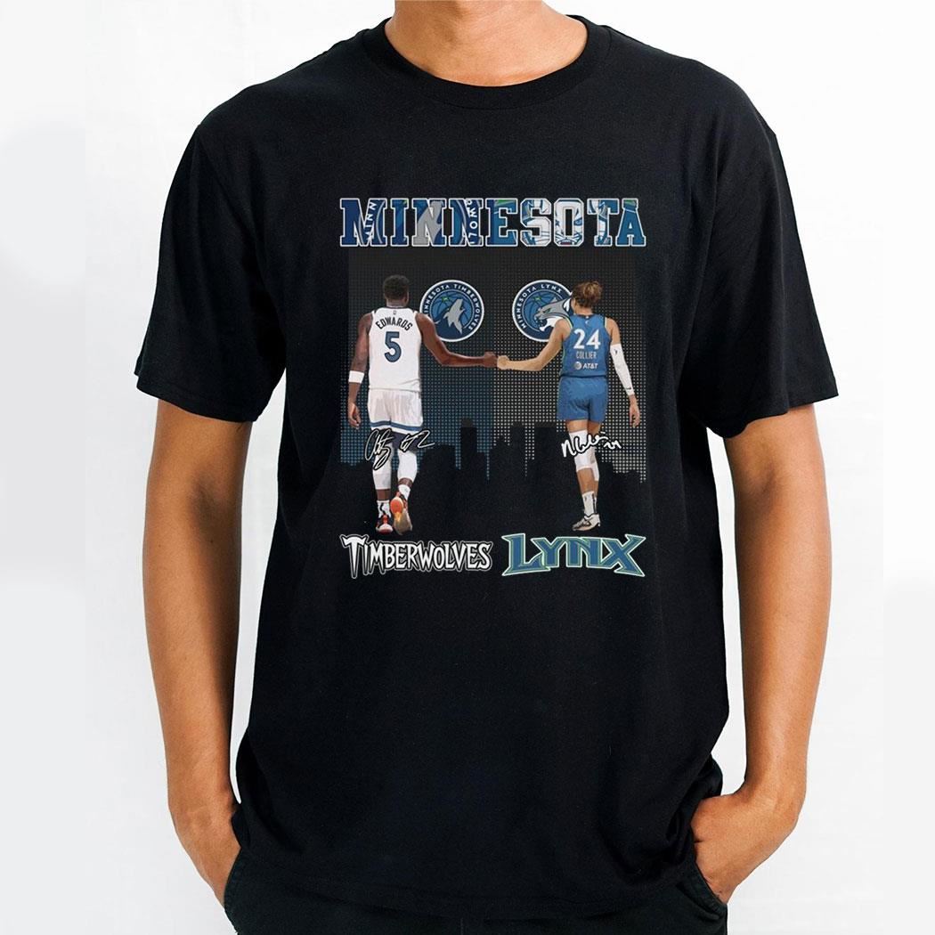 Minnesota Timberwolves Anthony Edwards Minnesota Lynx Napheesa Collier Shirt