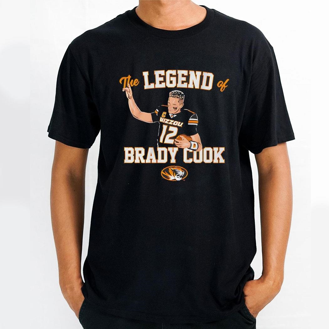 Missouri Tigers Football The Legend Of Brady Cook Vintage Shirt