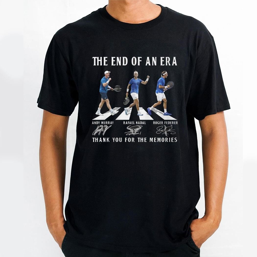 Rafael Nadal Andy Murry Roger Federer Novak Djokovic The Legends Of Tennis Shirt