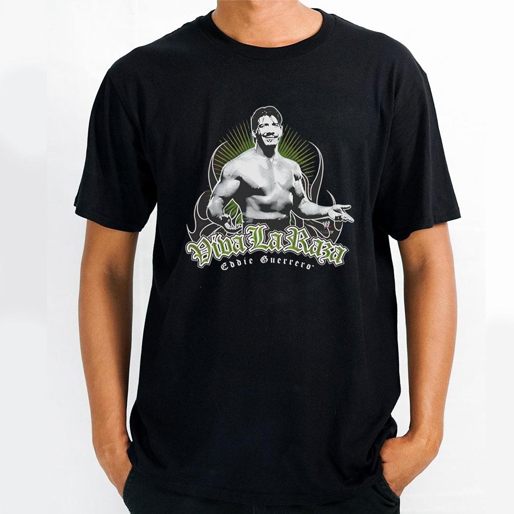 Viva La Raza Eddie Guerrero Latino Heat Vintage Shirt