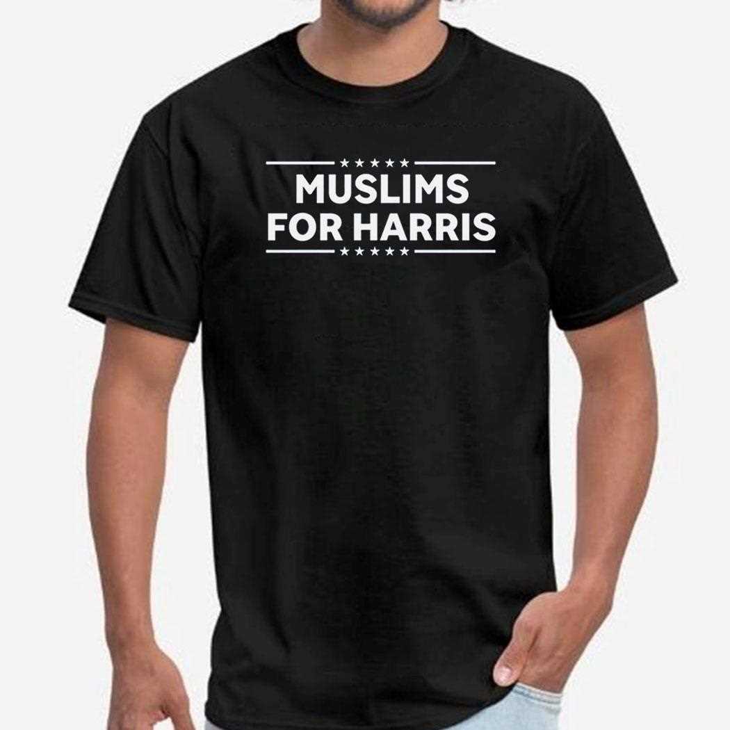 Muslims For Harris Shirt Hoodie