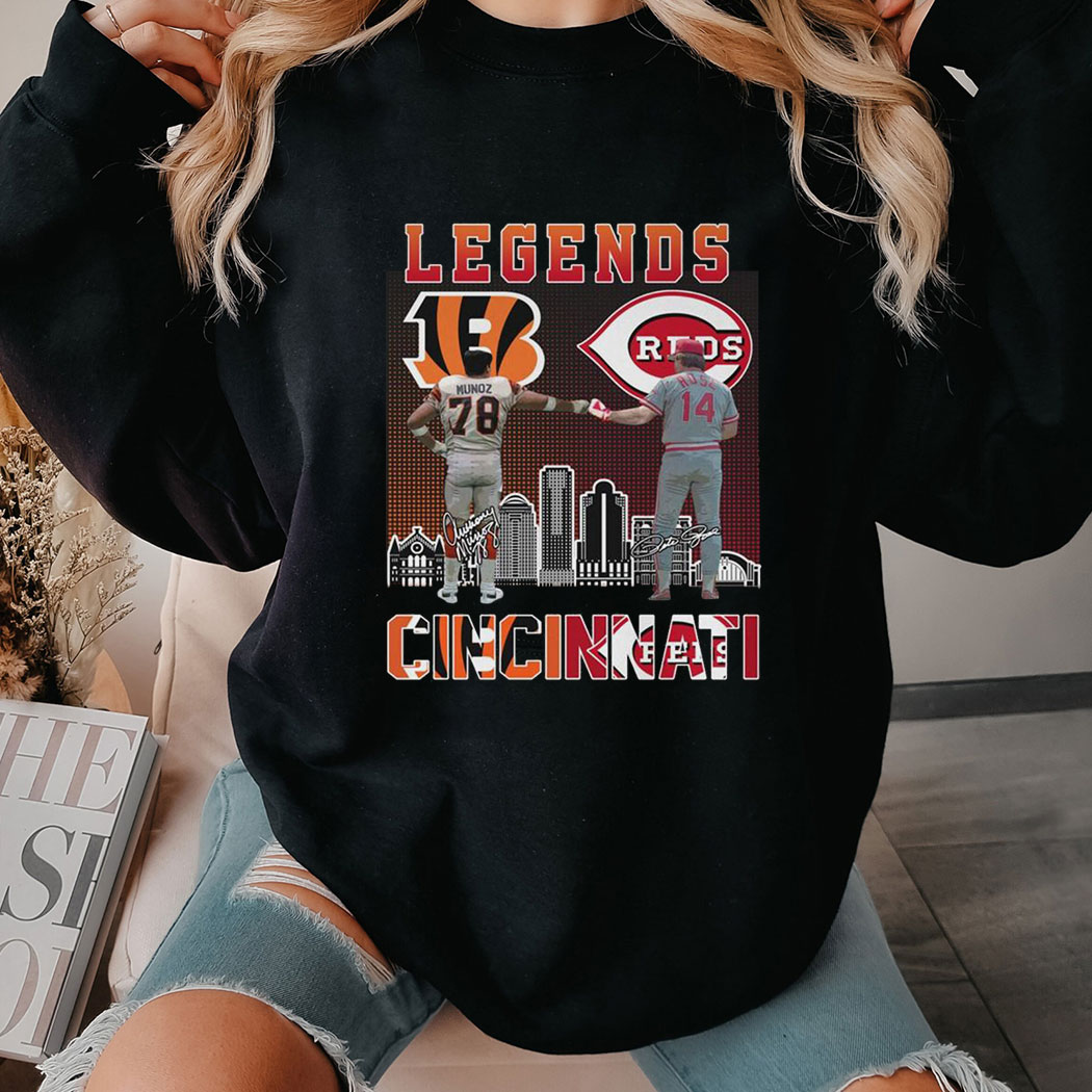 Cincinnati Reds The Big Red Machine The Legends Shirt Hoodie