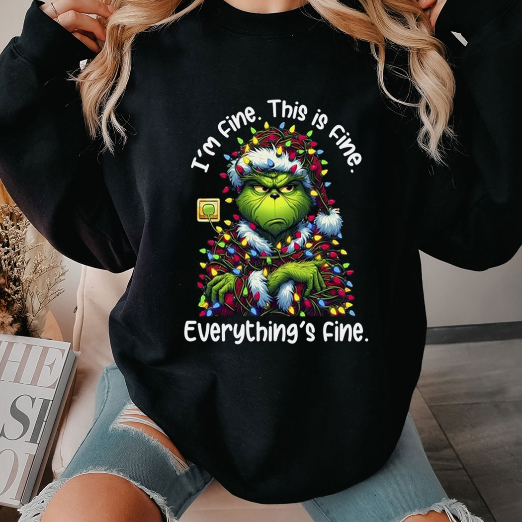 Grinch Jack Skellington Just Waiting For Christmas 2024 Shirt Hoodie