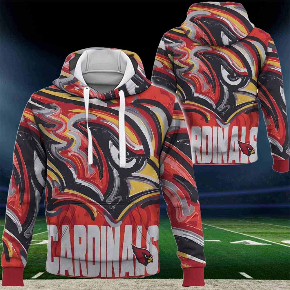 Atlanta Falcons Nfl 2024 Art Logo 3d Hoodie