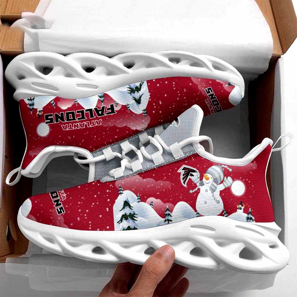 Baltimore Ravens Christmas Snowman Nfl Clunky Max Soul Shoes