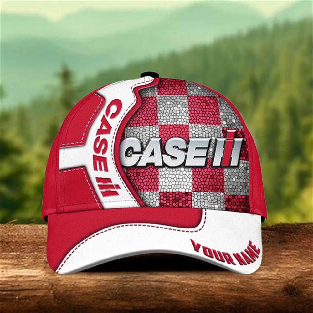 Case Ih Personalized Name Classic Cap